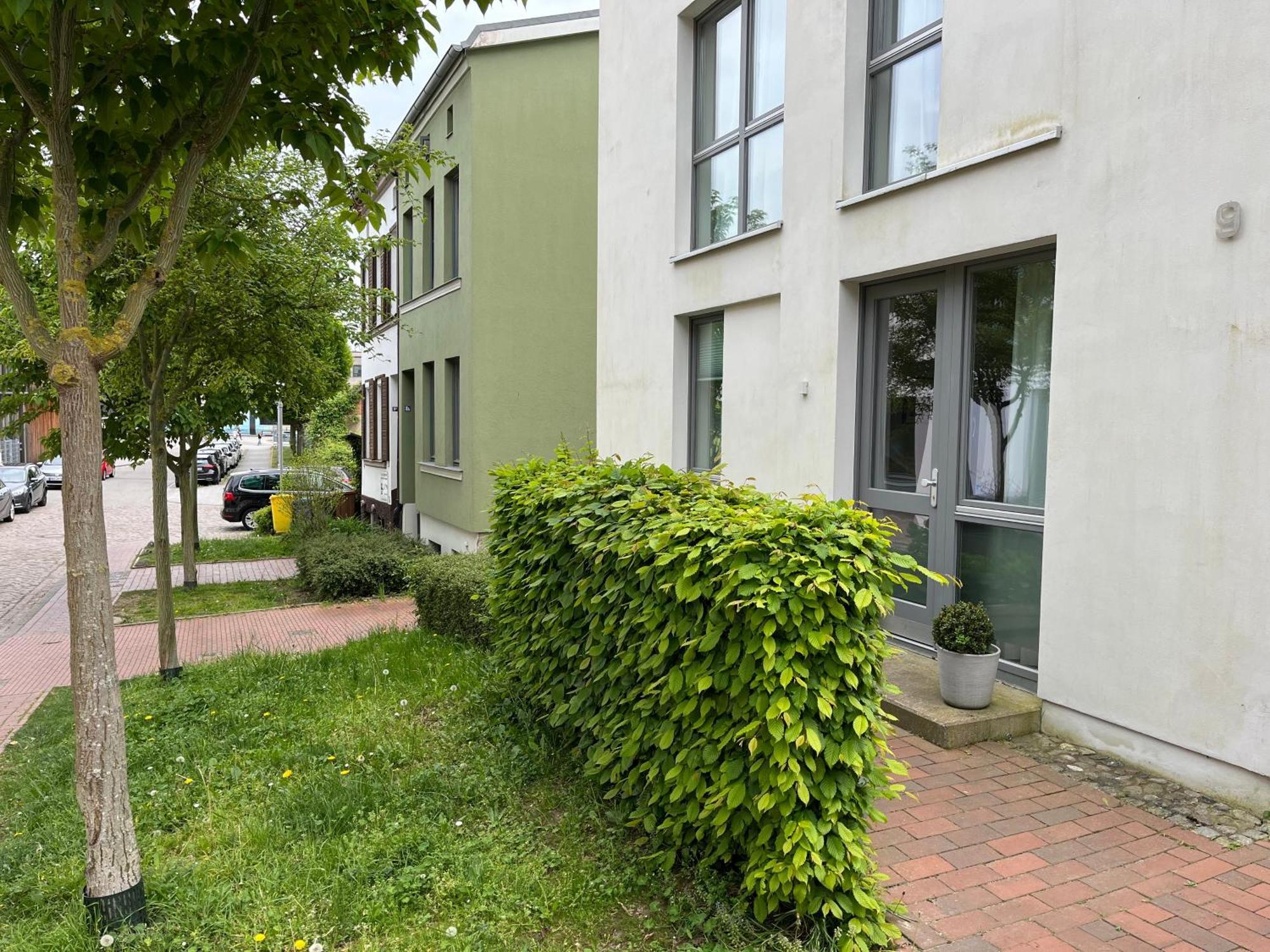 Ferienwohnung An Der Historischen Stadtmauer Rostock Exterior photo
